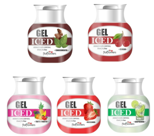 Gel Iced Beijável – Hot Flowers